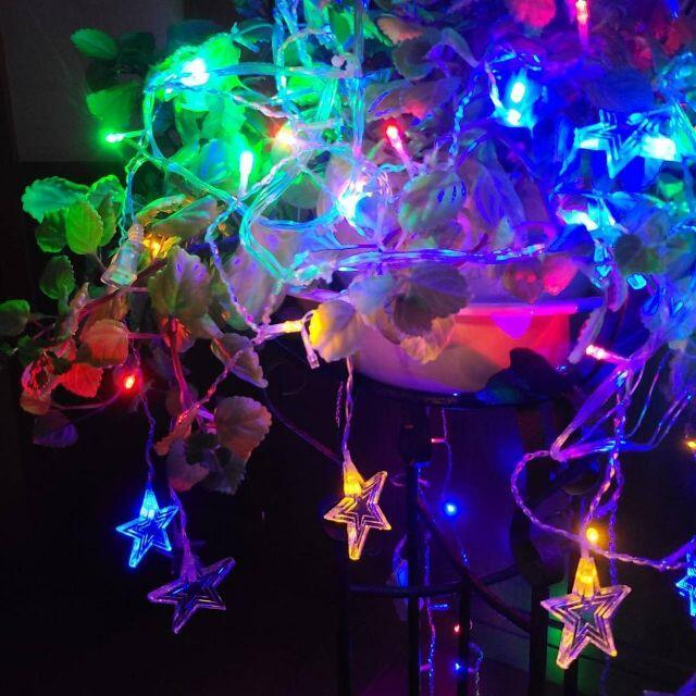 星型 イルミネーション LED ライト カーテン 防水 カラフルの通販 by 北ちゃん's shop｜ラクマ