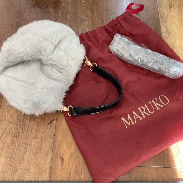 MARUKO ファーハンドバック2way 新品・未使用 レディースのバッグ(ハンドバッグ)の商品写真