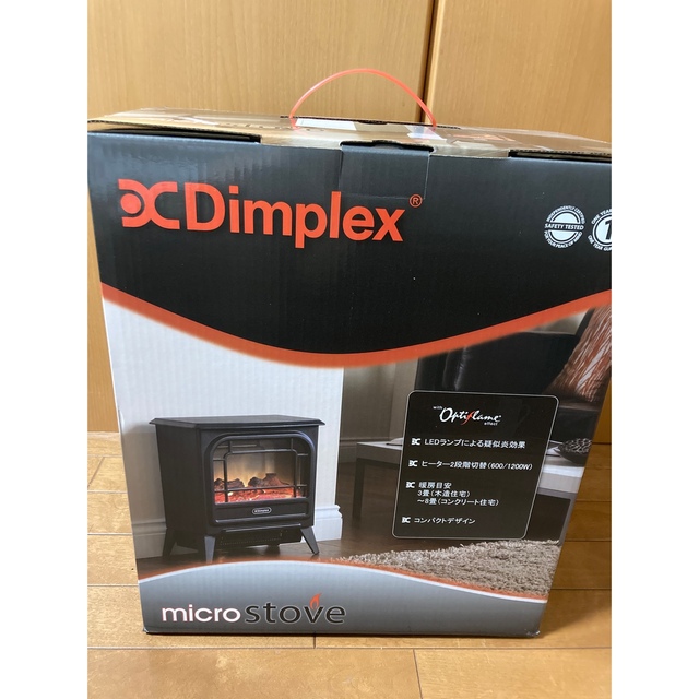 【新品】Dimplex 電気暖炉 Micro Stove MCS12J 電気ヒーター