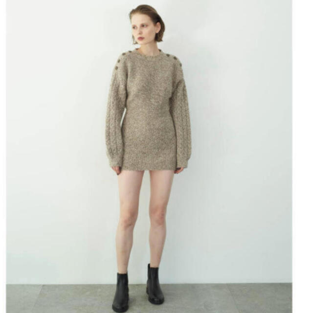 本店は Rosarymoon Knit Tunic Melange Knit Rosarymoon Tunic