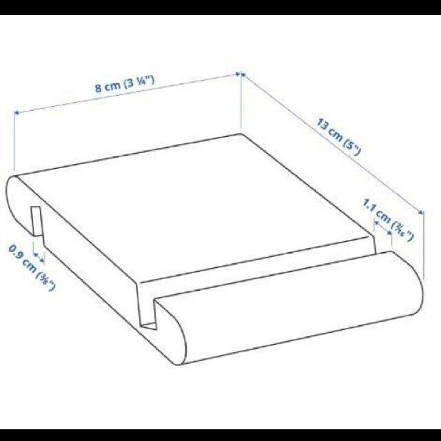 IKEA(イケア)の【新品】IKEA スマホスタンドBERGENESタブレットスタンド携帯スタンド インテリア/住まい/日用品のインテリア小物(置物)の商品写真