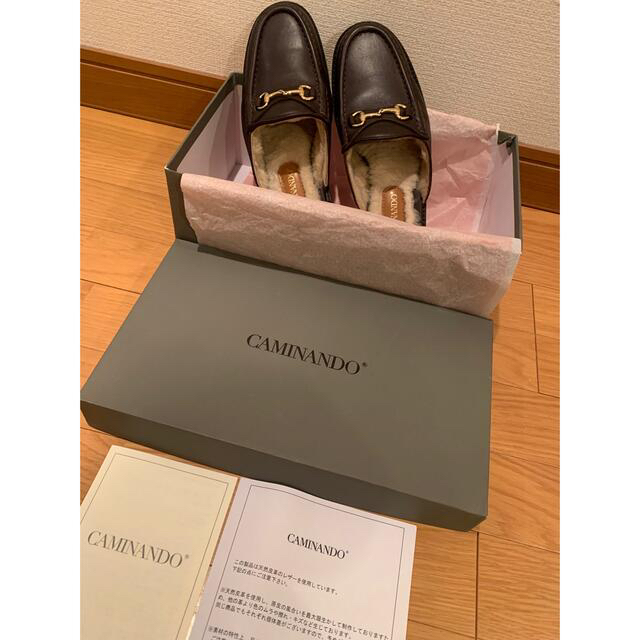 DEUXIEME CLASSE(ドゥーズィエムクラス)のDeuxieme Classe☆CAMINANDO ビットムートンローファー レディースの靴/シューズ(ローファー/革靴)の商品写真