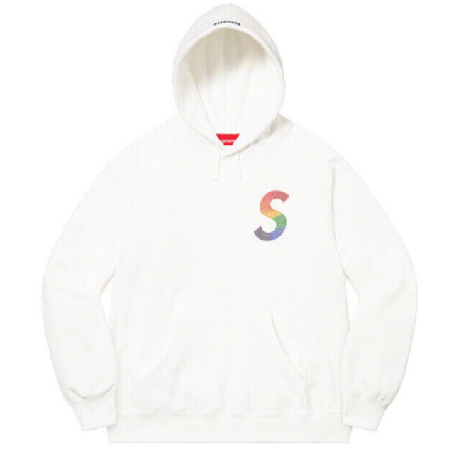 Supreme Swarovski S Logo Hoodieパーカー