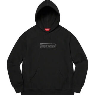 シュプリーム(Supreme)のSupreme KAWS Chalk Logo Hooded sweat L(スウェット)