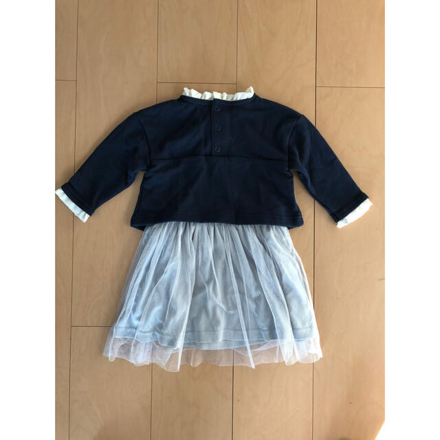 新品タグ付き　ワンピース キッズ/ベビー/マタニティのキッズ服女の子用(90cm~)(ワンピース)の商品写真