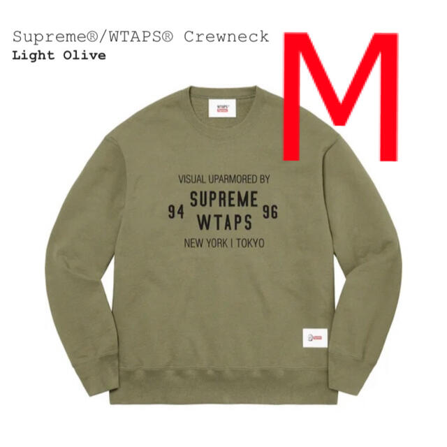 Supreme®/WTAPS® Crewneck Light Olive M