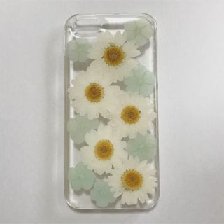 フラワー(flower)のflower * 押し花 iphoneケース(モバイルケース/カバー)