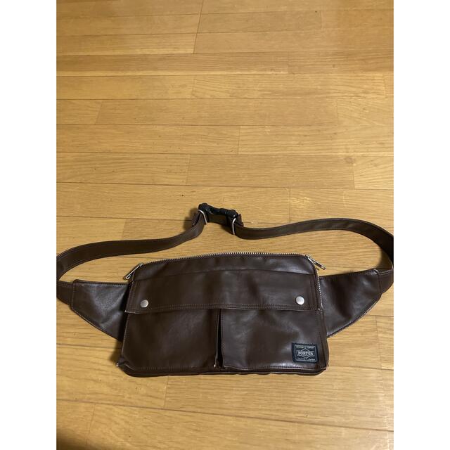 【PORTER】FREE STYLE WAIST BAG（Brown） | フリマアプリ ラクマ