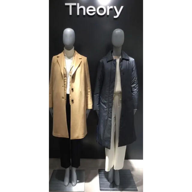 Theory 18aw ダウンコート ベージュ