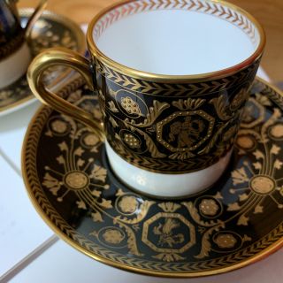 WEDGWOOD - ウェッジウッド アストバリー ブラック デミタスカップ