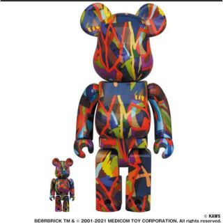 BE@RBRICK KAWS TENSION 100% & 400%(その他)