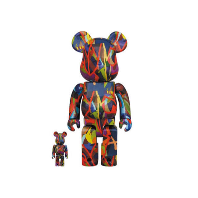 フィギュアBE@RBRICK KAWS TENSION 100% & 400% - benjaminstrategy.co