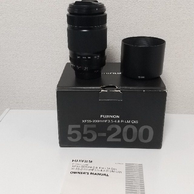 富士フイルム(フジフイルム)の美品Fujifilm XF55-200mm F3.5-4.8 LM R OIS スマホ/家電/カメラのカメラ(レンズ(ズーム))の商品写真