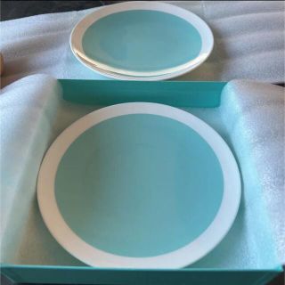 ティファニー(Tiffany & Co.)のティファニーTiffany お皿　プレート19cm(食器)