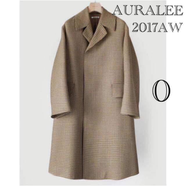 大得価通販】 COMOLI - 17aw AURALEE オーラリー グレンチェックコート ...