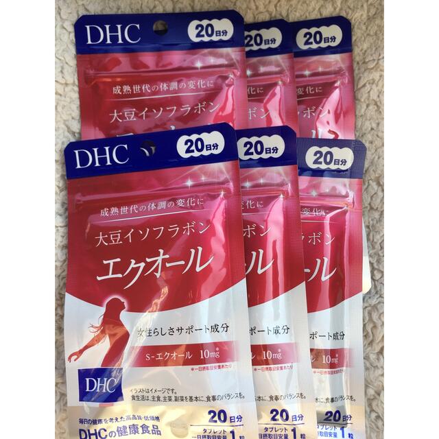 DHC 大豆イソフラボン エクオール　20日分×6袋 | フリマアプリ ラクマ