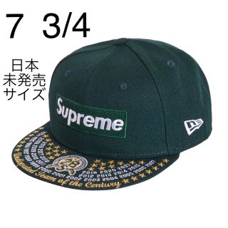 シュプリーム(Supreme)のSupreme undisputed box logo new era 3/4(キャップ)