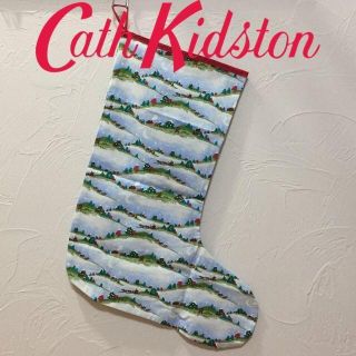 キャスキッドソン(Cath Kidston)の新品 キャスキッドソン クリスマス ストッキングス ラップランドホワイト(ブーツ)