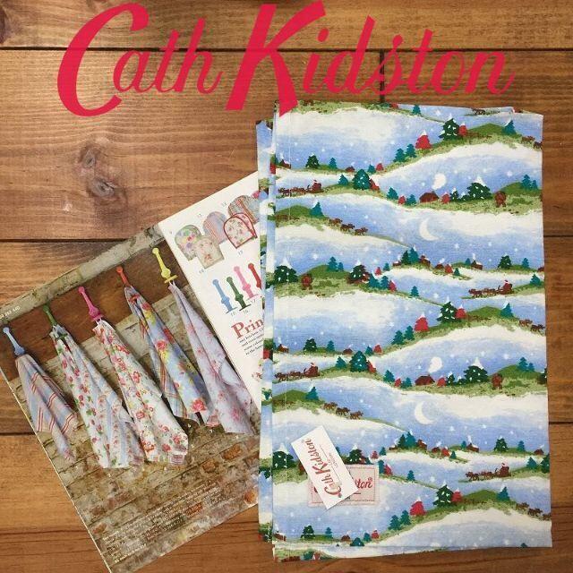 Cath Kidston(キャスキッドソン)の新品 キャスキッドソン ティータオル ラップランドホワイト インテリア/住まい/日用品のキッチン/食器(収納/キッチン雑貨)の商品写真