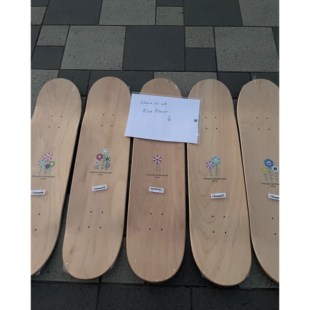 ★送料込★ Flower Skateboard Deck Set