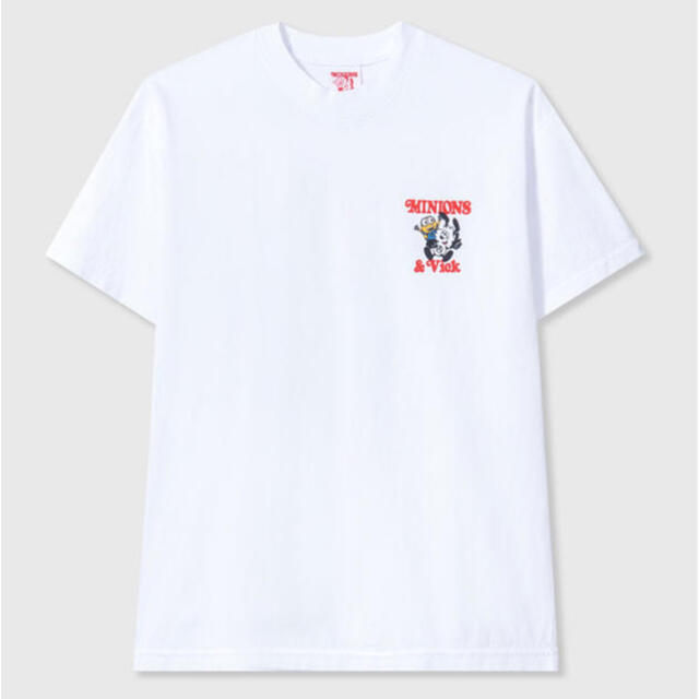ミニオン(ミニオン)の【最安値】Verdy x Minions x Vick Set Pack 白 L メンズのトップス(Tシャツ/カットソー(半袖/袖なし))の商品写真