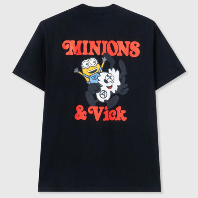 ミニオン(ミニオン)の【最安値】Verdy x Minions x Vick Set Pack 黒 M メンズのトップス(Tシャツ/カットソー(半袖/袖なし))の商品写真