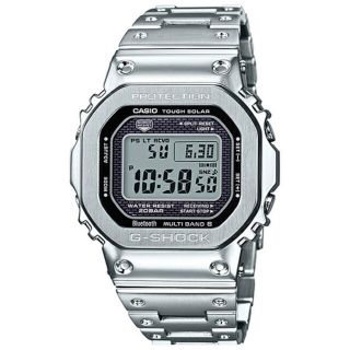 ジーショック(G-SHOCK)の【未使用新品】GMW-B5000D-1JF フルメタル シルバー(腕時計(デジタル))