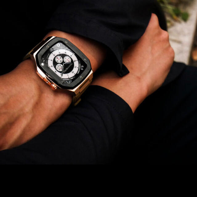 Apple Watch(アップルウォッチ)のApple Watch ベルド バンド　アップルウォッチ メンズの時計(ラバーベルト)の商品写真