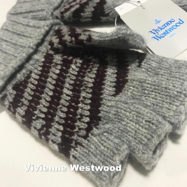 Vivienne Westwood(ヴィヴィアンウエストウッド)の【Vivienne Westwood】フィンガーレス ORB 手袋 タグ付未使用 レディースのファッション小物(手袋)の商品写真