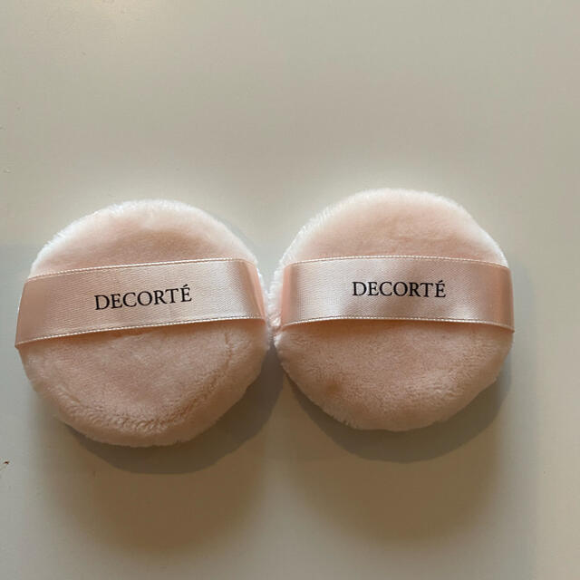 COSME DECORTE(コスメデコルテ)のコスメデコルテ  パウダーパフ　2個セット💕 コスメ/美容のメイク道具/ケアグッズ(パフ・スポンジ)の商品写真