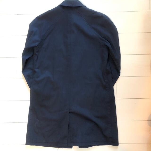 A.P.C. コットン バルマカーンコートの通販 by はちみつ|ラクマ ステンカラーコート S ネイビー 最大20%セット割