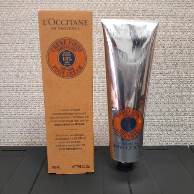 L'OCCITANE(ロクシタン)の【新品/未使用】ロクシタン　シア　フットクリーム☆150ml コスメ/美容のボディケア(フットケア)の商品写真