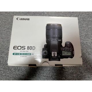 キヤノン(Canon)のCanon EOS 80D (W) EF-S18-135 IS USM レンズキ(デジタル一眼)