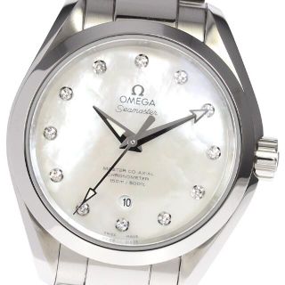 オメガ(OMEGA)の☆極美品 オメガ シーマスター アクアテラ150M レディース 【中古】(腕時計)