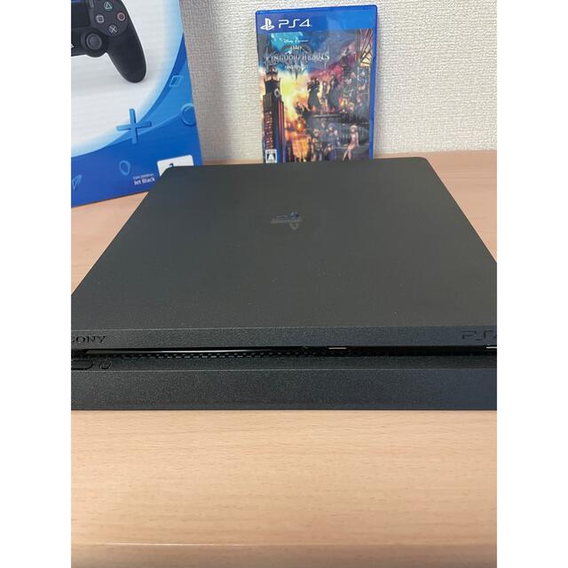 PlayStation4(プレイステーション4)の【専用】 PlayStation4 (1TB)＋キングダムハーツIII エンタメ/ホビーのゲームソフト/ゲーム機本体(家庭用ゲーム機本体)の商品写真