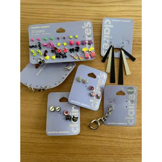 クレアーズ(claire's)のピアス　まとめてどうぞ(ピアス)