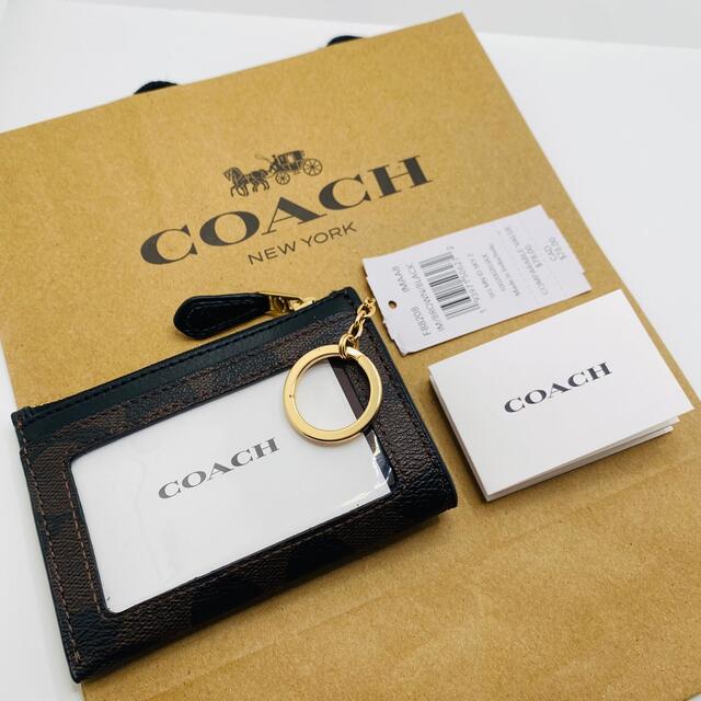 COACH - ミニ スキニー ID ケース シグネチャー ブラウン/ブラックの通販 by yukicase's shop|コーチならラクマ COACH - ミニ スキニー ID ケース シグネチャー ブラウン/ブラックの通販 by yukicase's shop|コーチならラクマ