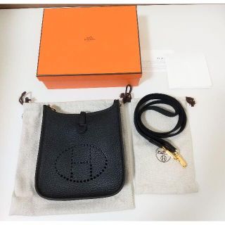 エルメス(Hermes)の新品 Z刻印 HERMES エブリン TPM アマゾーヌ 黒 エヴリン 16(ボディバッグ/ウエストポーチ)