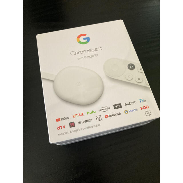 【新品未使用】Google Chromecast with Google TV