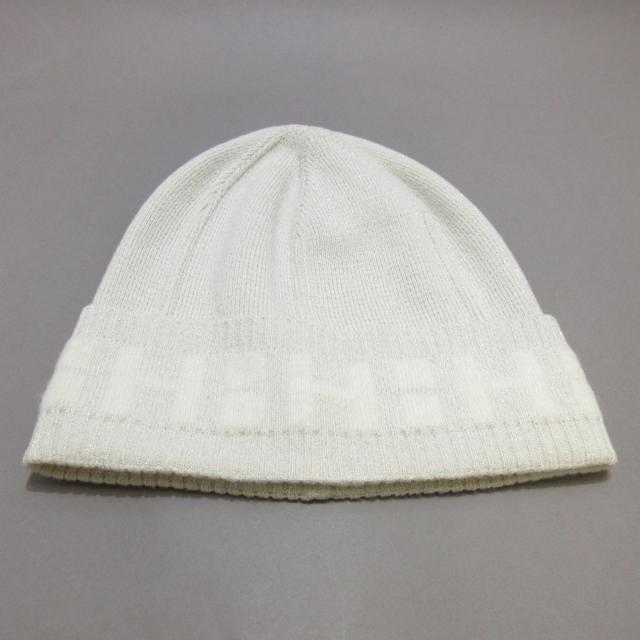 HERMES(エルメス) ニット帽 ME美品 - ラメ ニット帽/ビーニー HERMES(エルメス) ニット帽 ME美品 - ラメ ニット帽/ビーニー