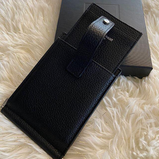2022年秋冬新作 SAINTLAURENT(サンローラン) 二つ折り財布