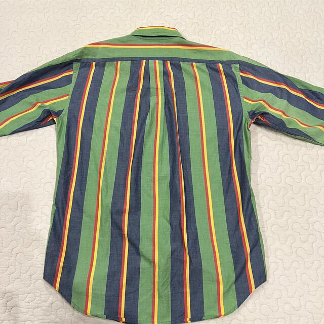 Ralph Lauren(ラルフローレン)のラルフローレン マルチカラーストライプシャツ 90’s ヴィンテージ 古着 レディースのトップス(シャツ/ブラウス(長袖/七分))の商品写真