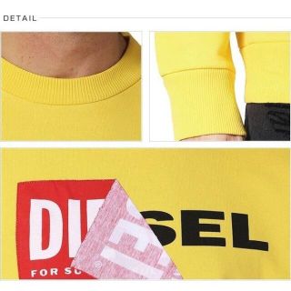 DIESEL スウェット S-SAMY FELPA 00S8WC イエロー L DIESEL スウェット S-SAMY FELPA 00S8WC ブラック XL