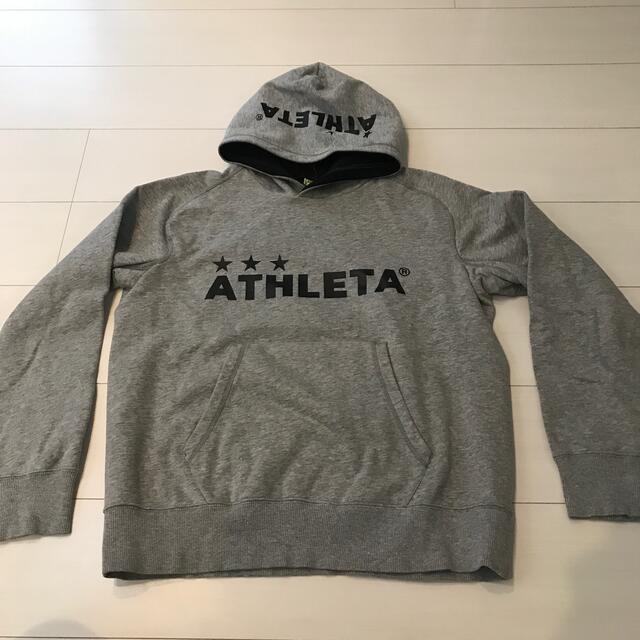 ATHLETA(アスレタ)の値下げ！ATHLETA パーカーMサイズ スポーツ/アウトドアのサッカー/フットサル(ウェア)の商品写真