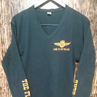 フラットヘッド(THE FLAT HEAD)のフラットヘッド  size42(Tシャツ/カットソー(七分/長袖))