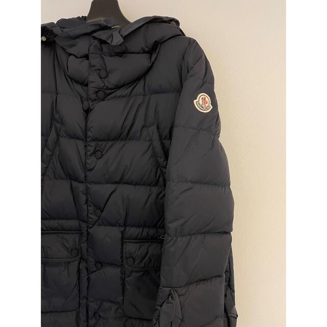 MONCLER   モンクレール フリルダウンネイビー0 クリーニング済みの