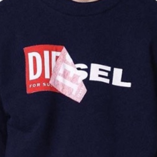 DIESEL スウェット S-SAMY FELPA 00S8WC ネイビー L