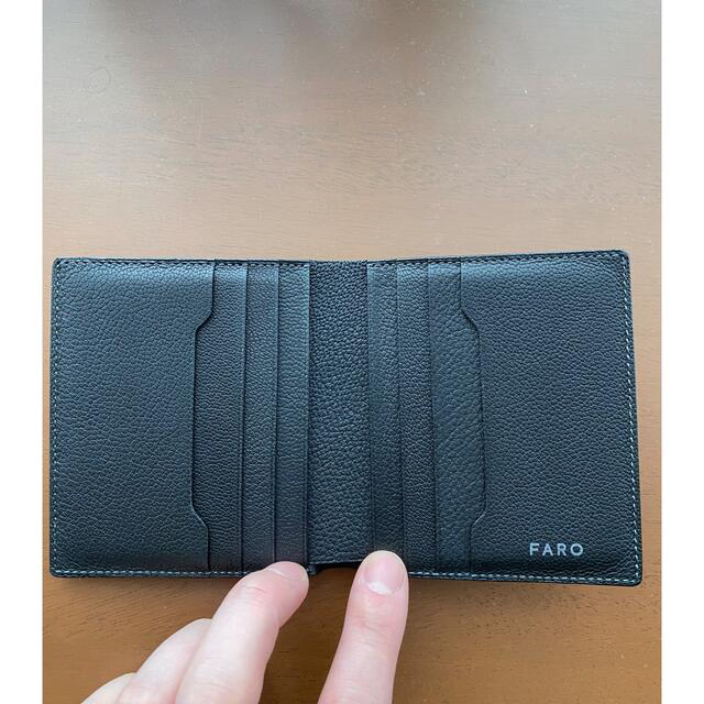 処分SALE❗️定価3.6万　ファーロ　札入れ　黒 メンズのファッション小物(折り財布)の商品写真