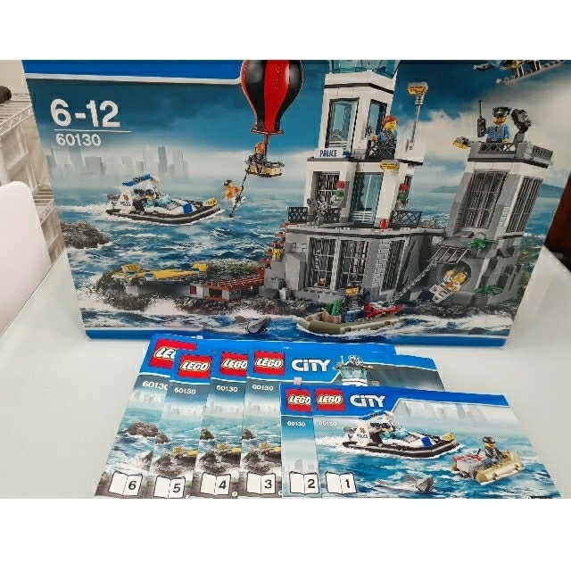 Lego - ⑪正規品 レゴシティポリス 島の脱走劇 60130 箱&説明書ありの