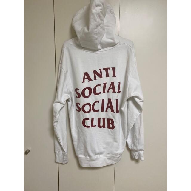 ANTI SOCIAL SOCIAL CLUB パーカー ホワイト